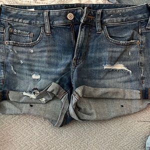 Express Jean shorts size 2 gently worn